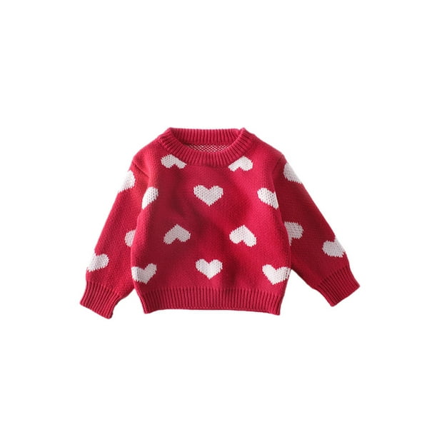 Winter Kids Girls Boys Long Sleeve Bear knitted Warm Sweater Tops Blouse Clothes 